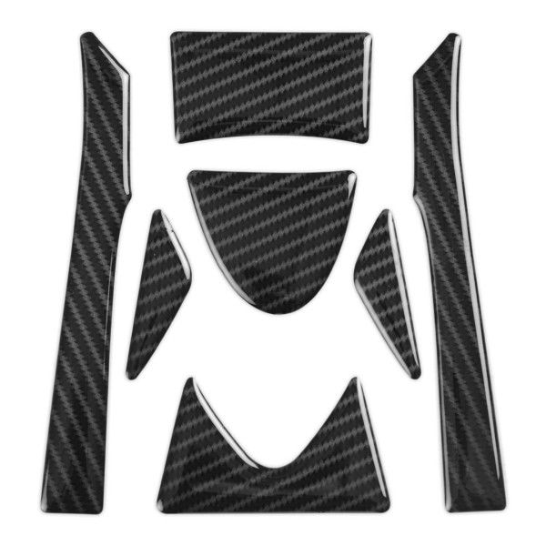 Red Dynamic Red Dynamic Carbon Fibre Yoke Pad for the Kawasaki ER6N & F '12-'16